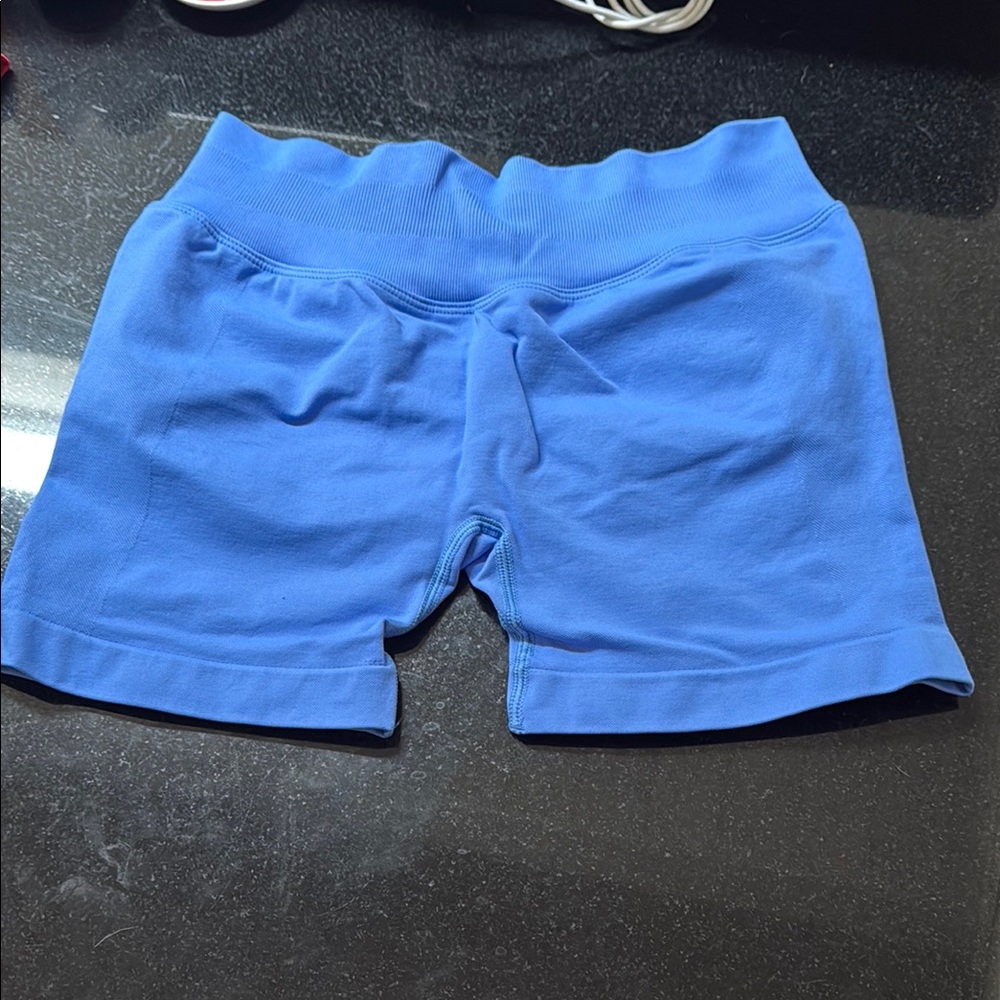 Blue Women's Workout Shorts